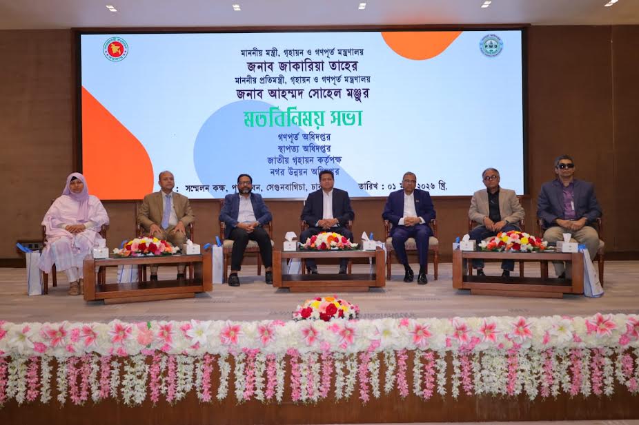 দুর্নীতিবাজদের মন্ত্রণালয়ে আশ্রয় হবে না : গৃহায়ন ও গণপূর্ত মন্ত্রী