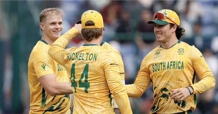 জয় দিয়ে সুপার এইট শেষ করল দক্ষিণ আফ্রিকা