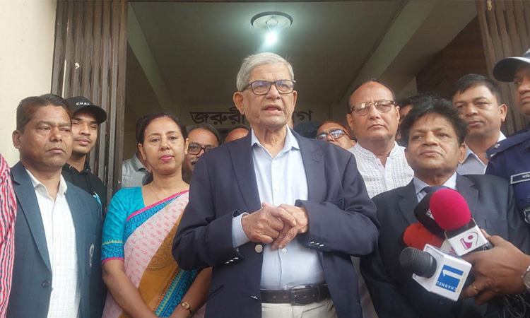 ঠাকুরগাঁওয়ে মেডিকেল কলেজ স্থাপনের সিদ্ধান্ত চূড়ান্ত হয়েছে: মির্জা ফখরুল