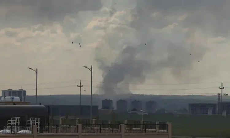 ইরাকের ইরবিল বিমানবন্দরের কাছে বিস্ফোরণের শব্দ: এএফপি