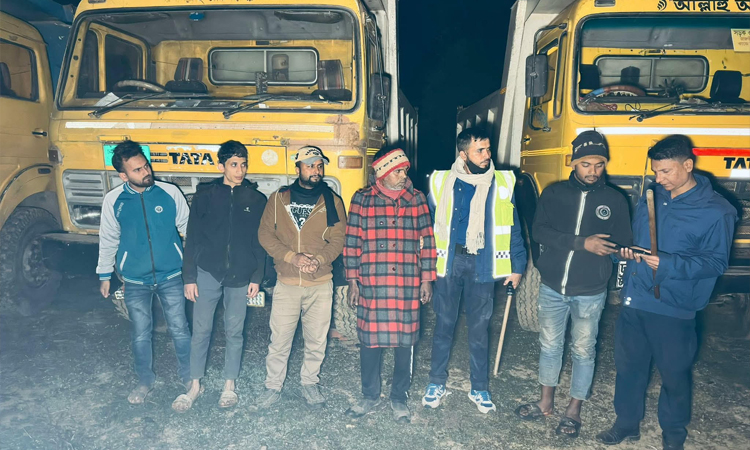 টাঙ্গাইলে অবৈধভাবে মাটি কাটার দায়ে ৪ জনের কারাদণ্ড