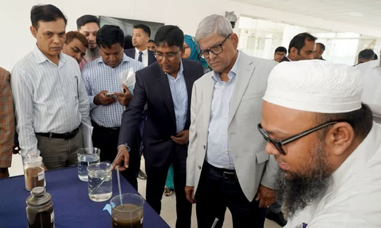 দাশেরকান্দি পয়ঃশোধনাগারে উন্নয়ন কার্যক্রম পরিদর্শন করলেন স্থানীয় সরকার মন্ত্রী