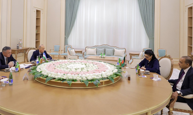 উজবেকিস্তান পার্লামেন্টের স্পিকারের সঙ্গে বাংলাদেশের রাষ্ট্রদূতের বৈঠক