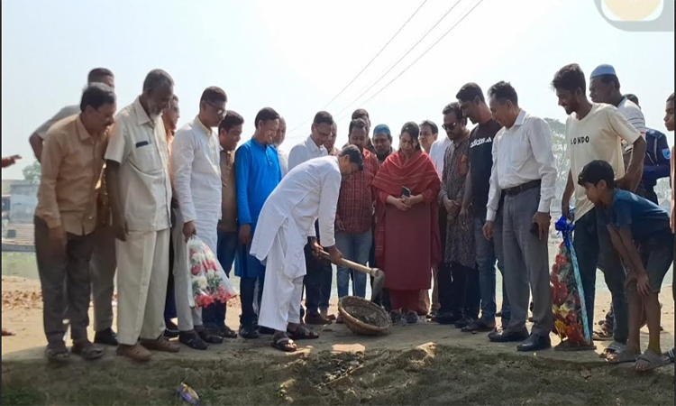 মাদারীপুরে খাল খনন কর্মসূচির উদ্বোধন