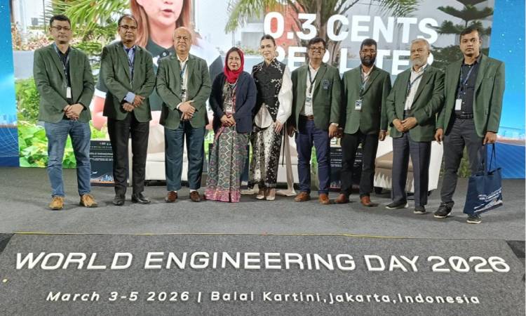 বিশ্ব প্রকৌশল সম্মেলনে বাংলাদেশের সক্ষমতা তুলে ধরল আইইবি