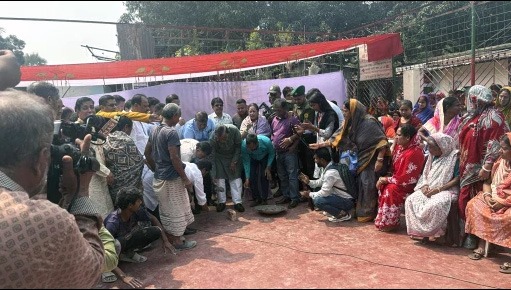 প্রধানমন্ত্রীর নির্বাচনী প্রতিশ্রুতি পূরণে মন্দির সংস্কার কাজ শুরু