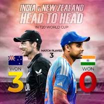 বিশ্বকাপ মঞ্চে ভারতের বিপক্ষে এগিয়ে নিউজিল্যান্ড