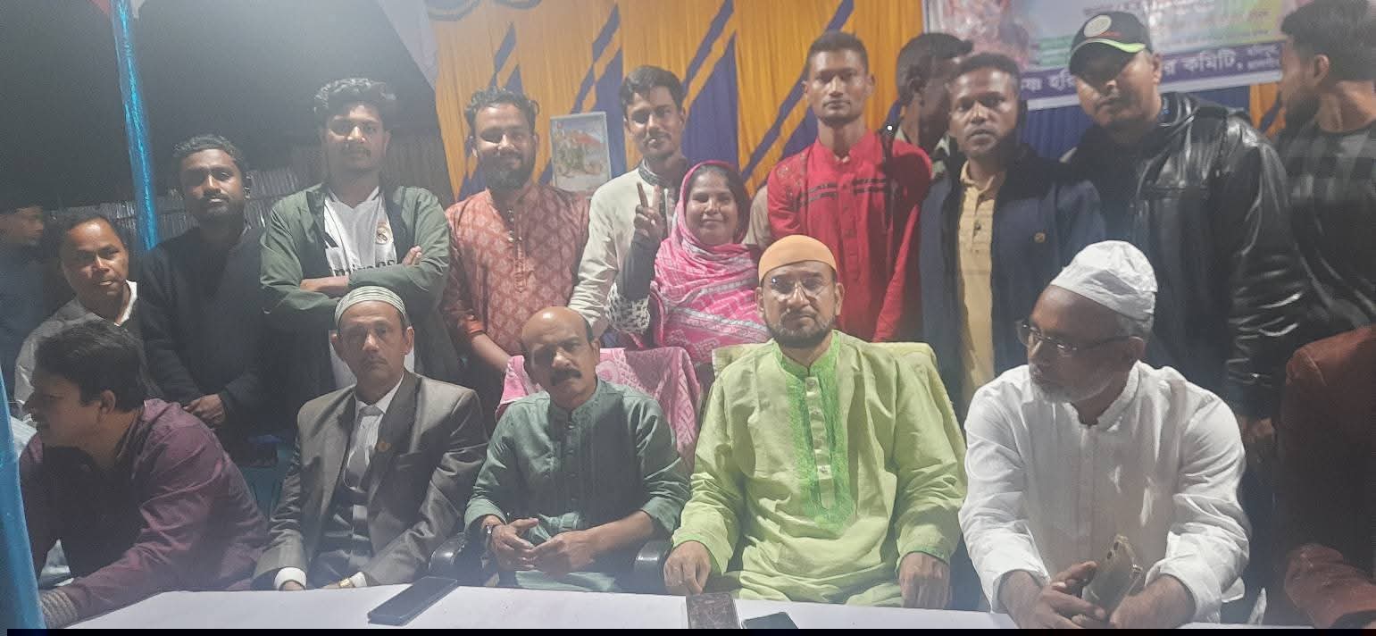 দিনাজপুরে হরিবাসর পরিদর্শনে এমপি সাদিক রিয়াজ