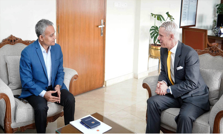 সড়ক পরিবহন মন্ত্রীর সঙ্গে সুইজারল্যান্ডের রাষ্ট্রদূতের সৌজন্য সাক্ষাৎ