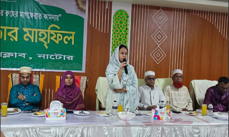 নাটোর প্রেসক্লাবের ইফতার মাহফিল