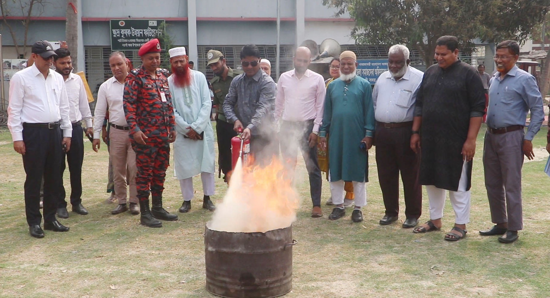 নওগাঁয় জাতীয় দুর্যোগ প্রস্তুতি দিবস পালিত