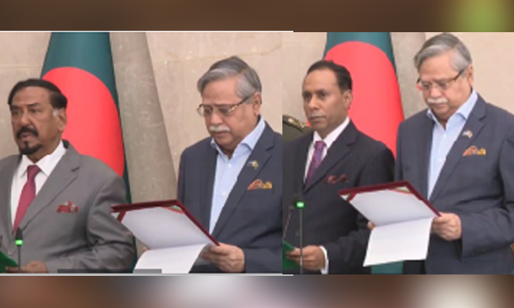 শপথ নিলেন স্পিকার ও ডেপুটি স্পিকার