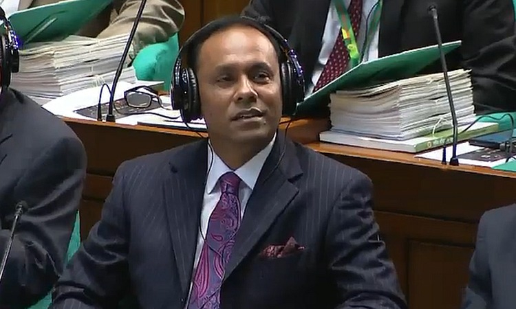 ডেপুটি স্পিকার ব্যারিস্টার কায়সার কামালের দায়িত্ব গ্রহণ নিয়ে প্রজ্ঞাপন