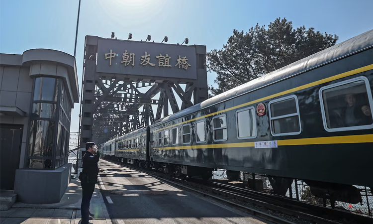 উত্তর কোরিয়া ও চীনের মধ্যে ৬ বছর পর আবার ট্রেন চালু