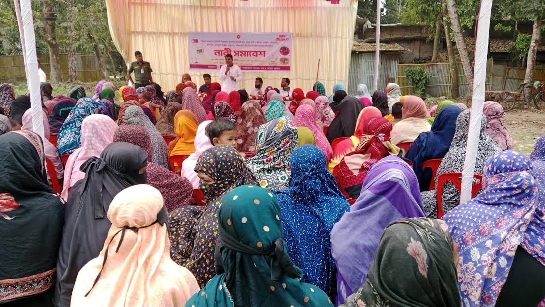 রাঙ্গামাটিতে তথ্য অফিসের উদ্যোগে নারী সমাবেশ