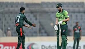বাংলাদেশের বিপক্ষে দ্বিতীয় ওয়ানডেতে ২৭৪ রানে অলআউট পাকিস্তান