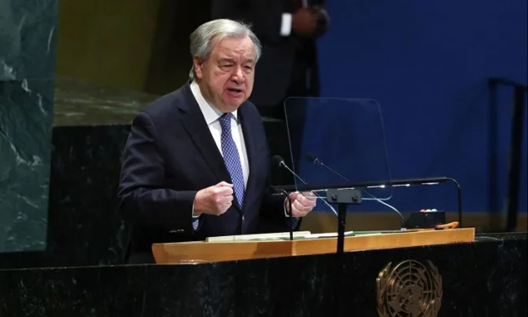 যুদ্ধবিধ্বস্ত লেবাননে সংহতি সফরে জাতিসংঘ মহাসচিব