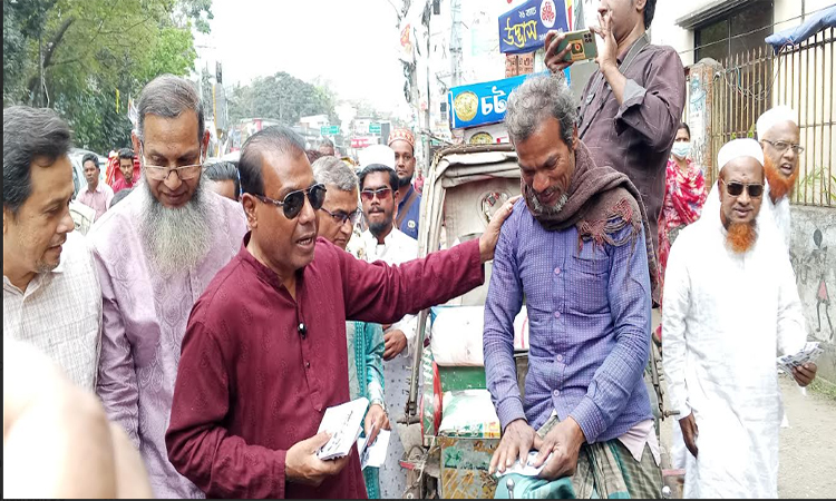 বগুড়া-৬ সদর আসনের উপ নির্বাচনে বাদশার নির্বাচনী প্রচারণা শুরু