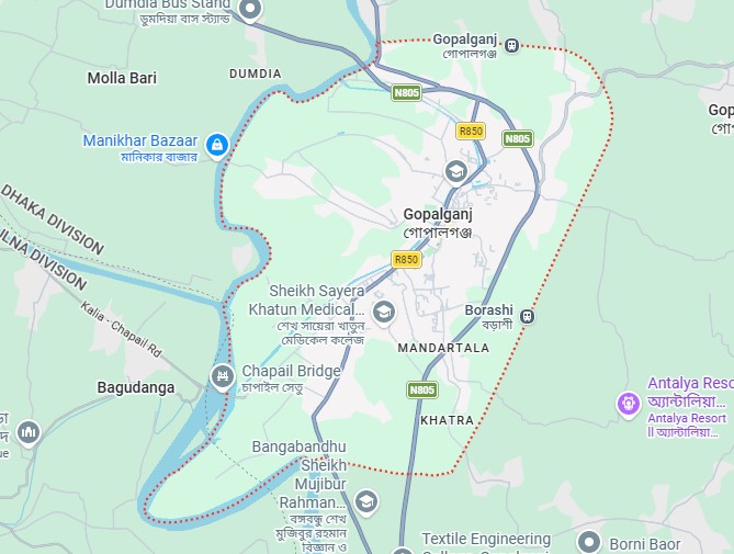 গোপালগঞ্জে মোটরসাইকেলের ধাক্কায় শিশু নিহত