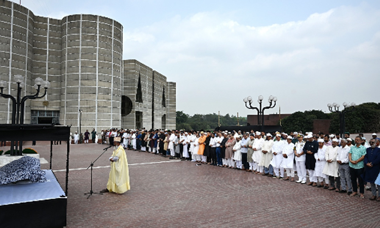 সাবেক সংসদ সদস্য জি এম ফজলুল হকের জানাজা অনুষ্ঠিত