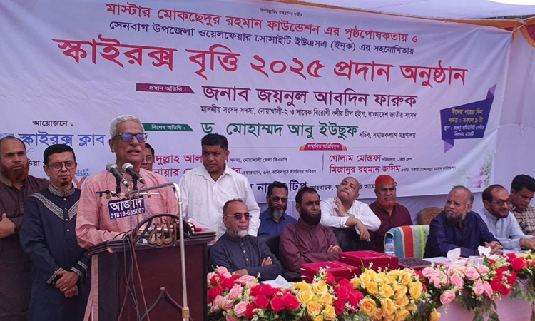 অপরাধ দমনে সমাজকে এগিয়ে আসার আহ্বান জয়নাল আবেদীন ফারুকের