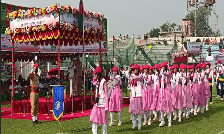 বগুড়ায় মহান স্বাধীনতা দিবস উদযাপিত