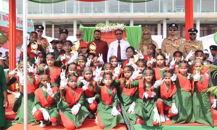 রাজশাহীতে বর্ণাঢ্য আয়োজনে মহান স্বাধীনতা দিবস উদযাপিত
