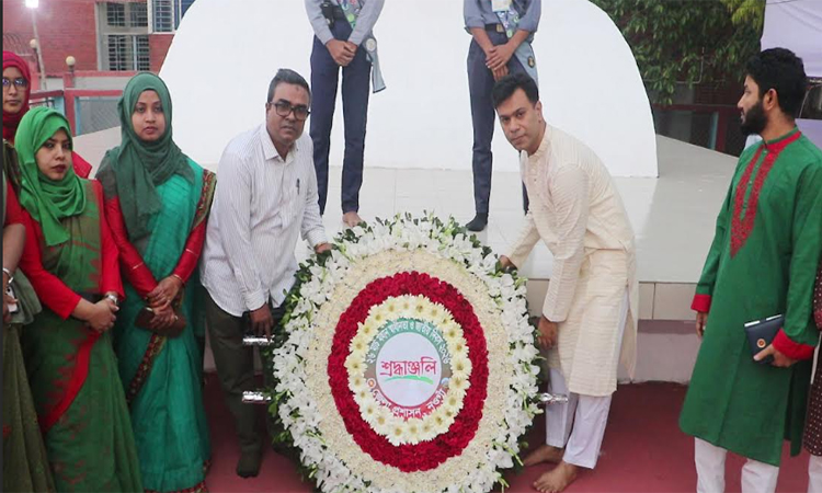 নওগাঁয় স্বাধীনতা ও জাতীয় দিবস উদযাপিত