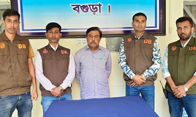 বগুড়ার সাবেক এমপি শরিফুল ইসলাম জিন্নাহ গ্রেপ্তার