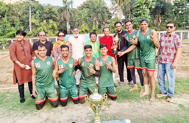 স্বাধীনতা দিবস বিচ হ্যান্ডবলে যমুনা চ্যাম্পিয়ন