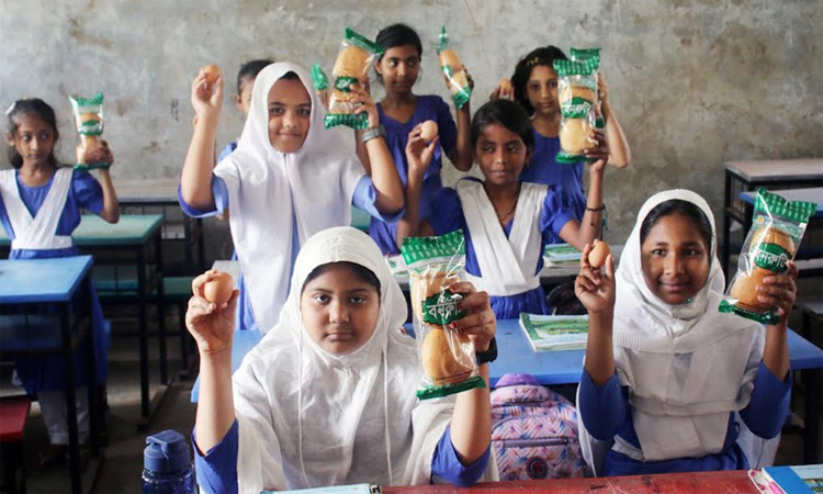 ভোলায় সাড়ে ৫২ হাজার প্রাথমিক শিক্ষার্থীর জন্য স্কুল ফিডিং শুরু