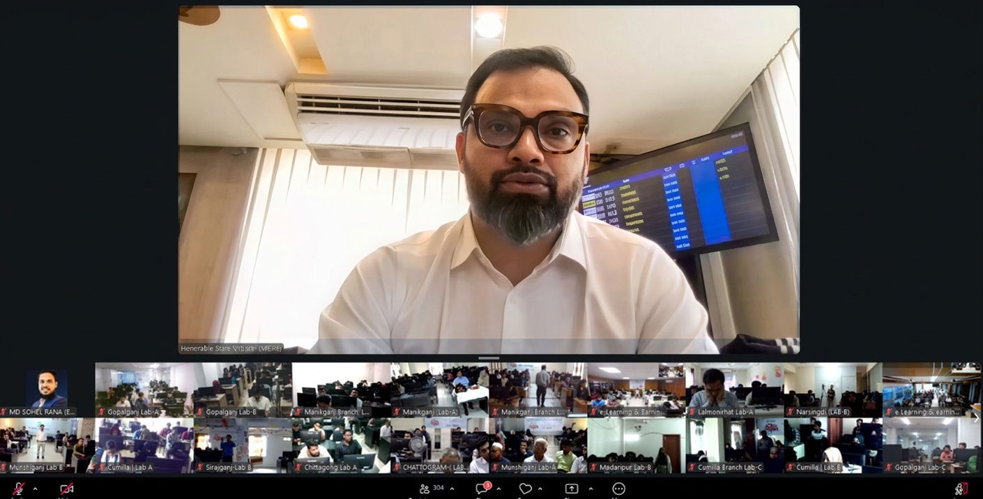 ৬৪ জেলায় ফ্রিল্যান্সিং প্রশিক্ষণ কোর্সের উদ্বোধন করলেন যুব ও ক্রীড়া প্রতিমন্ত্রী 