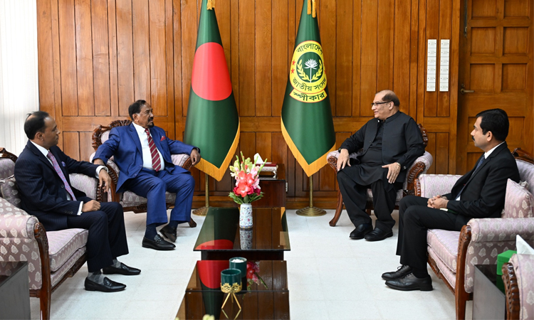 স্পিকারের সাথে পাকিস্তান হাইকমিশনারের সাক্ষাৎ