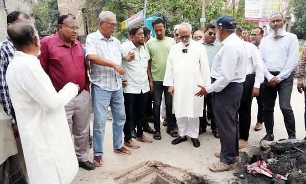 গুণগত মান ঠিক রেখে নির্ধারিত সময়ে প্রকল্পের কাজ সম্পন্নের নির্দেশ কেসিসি প্রশাসকের 