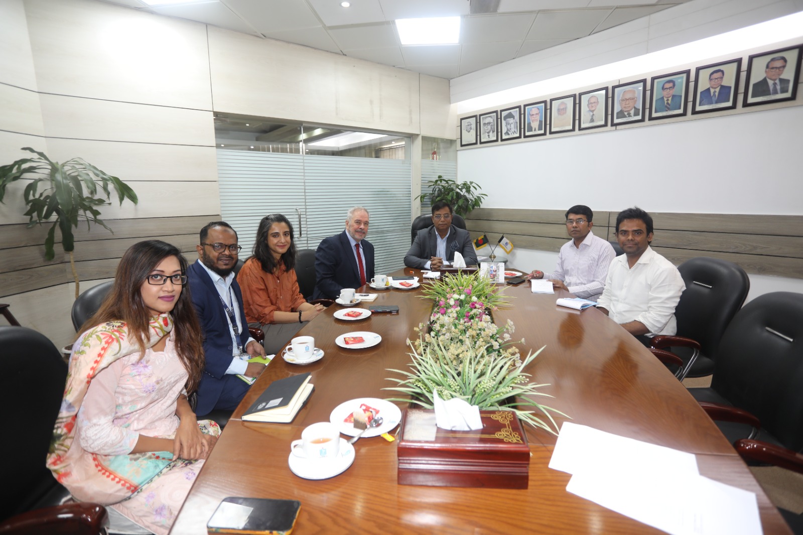 ইউজিসি চেয়ারম্যানের সঙ্গে ব্রিটিশ কাউন্সিল প্রতিনিধিদলের সাক্ষাৎ