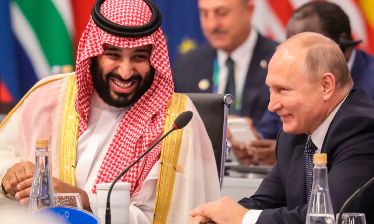মধ্যপ্রাচ্যের যুদ্ধ অবসানে আরো তৎপরতা চান পুতিন ও সৌদি যুবরাজ