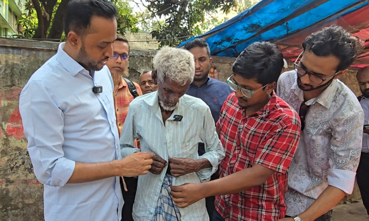 মগবাজারের প্রবীণ নাঈমুদ্দিনের পাশে দাঁড়ালেন প্রধানমন্ত্রী