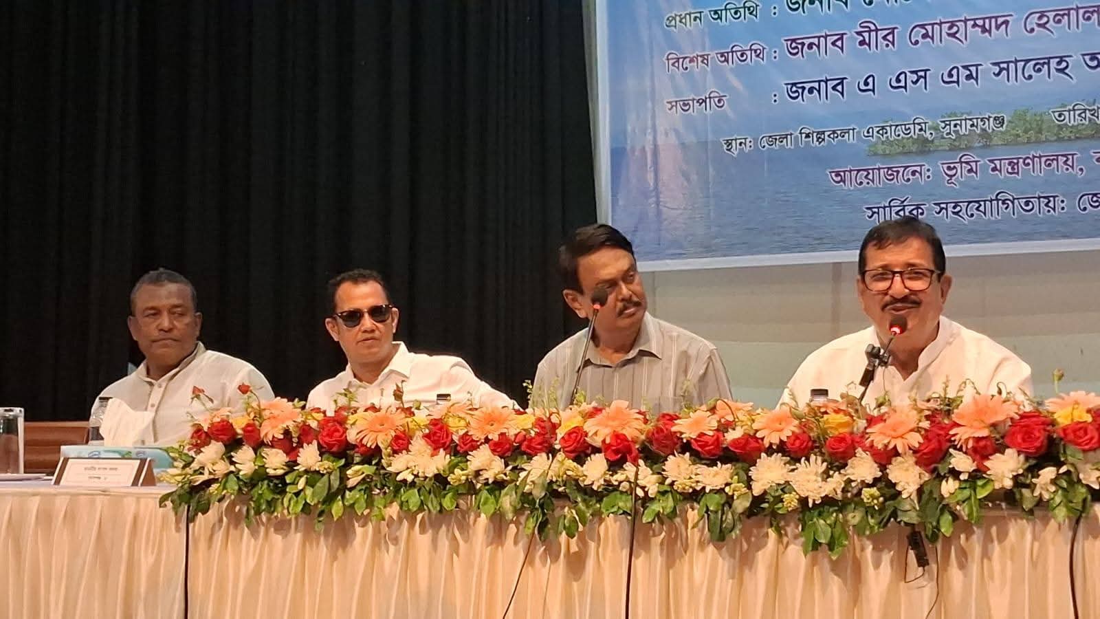 সরকারি জলমহাল ইজারায় প্রকৃত জেলেদের স্বার্থ সংরক্ষণ করা হবে: ভূমিমন্ত্রী