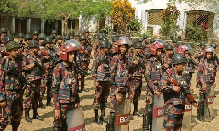 শেরপুর-৩ আসনের নির্বাচনে ১৬ প্লাটুন বিজিবি মোতায়েন