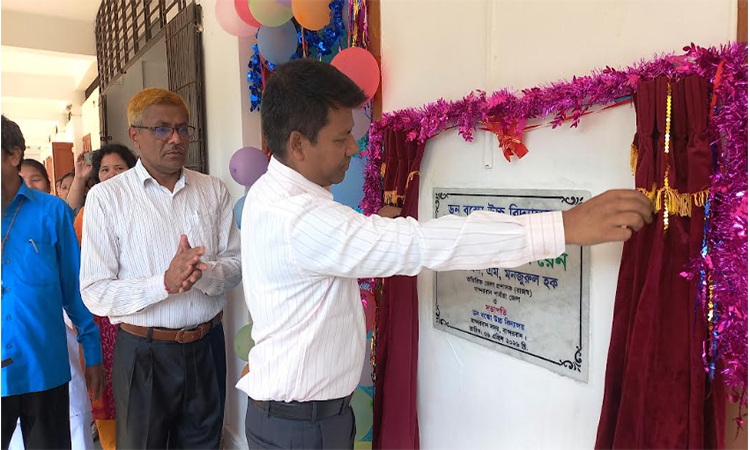 বান্দরবানে ডনবস্কো উচ্চ বিদ্যালয়ে গার্লস কর্নার উদ্বোধন