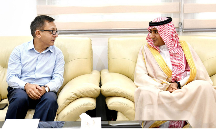শিল্পমন্ত্রীর সঙ্গে সৌদি আরবের রাষ্ট্রদূতের সাক্ষাৎ