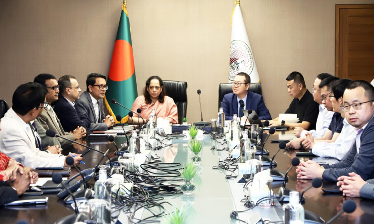 ডিএসই’র সঙ্গে চীনা কোম্পানিগুলোর উচ্চপর্যায়ের বৈঠকে বিনিয়োগ-বান্ধব পরিবেশ গড়ে তোলার আহ্বান