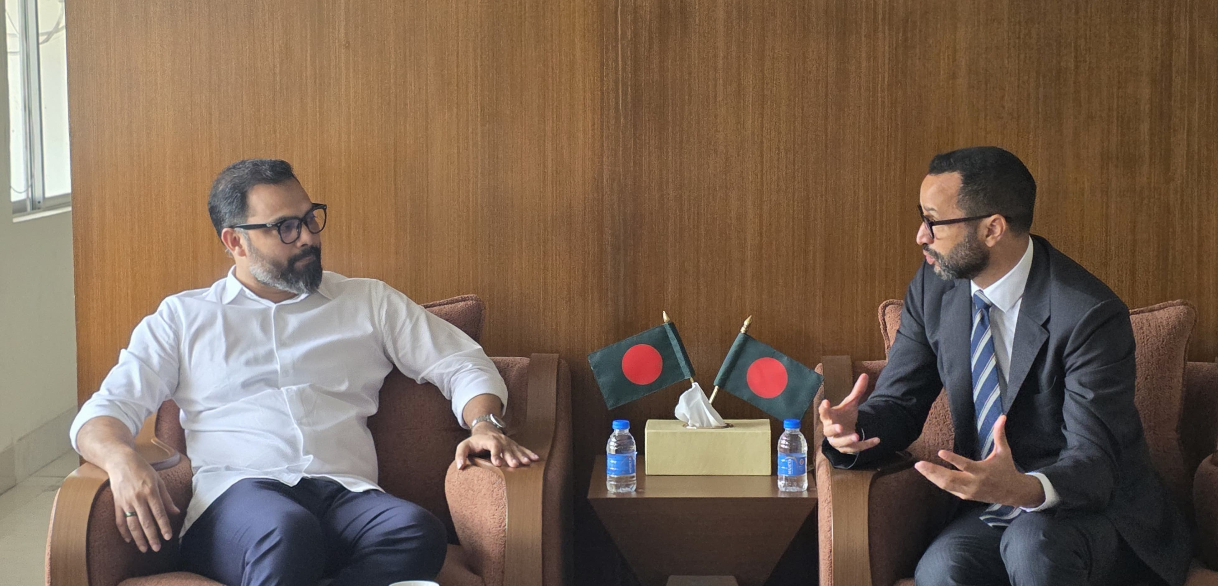 যুব ও ক্রীড়া প্রতিমন্ত্রীর সাথে আইএলও কান্ট্রি ডিরেক্টরের সৌজন্য সাক্ষাৎ