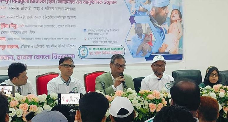 পথশিশুদের জন্য বিনামূল্যে হাম আইসিইউ সেবার উদ্বোধন করলেন স্বাস্থ্য প্রতিমন্ত্রী