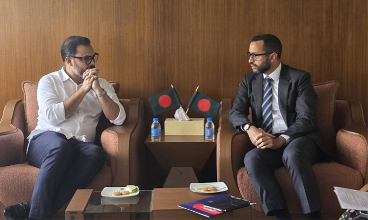 যুব ও ক্রীড়া প্রতিমন্ত্রীর সঙ্গে আইএলও কান্ট্রি ডিরেক্টরের সাক্ষাৎ