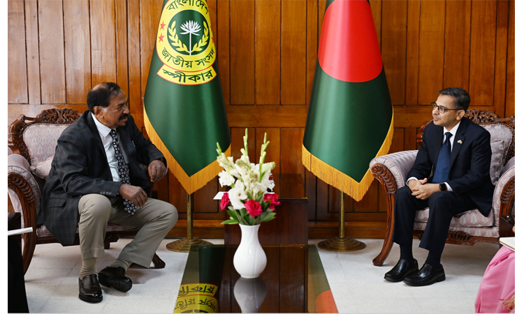 স্পিকারের সঙ্গে ভারতীয় হাইকমিশনারের সাক্ষাৎ; সংসদীয় কূটনীতিতে সম্পর্ক জোরদারে গুরুত্বারোপ