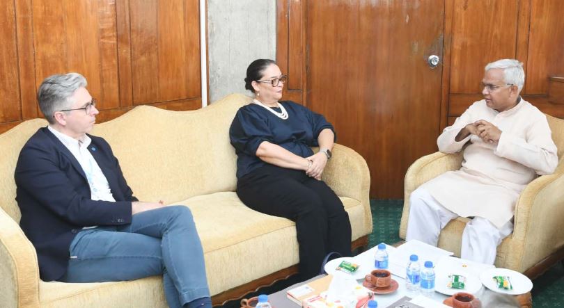 সমাজকল্যাণ মন্ত্রীর সঙ্গে ডব্লিউএফপি’র প্রতিনিধি দলের সাক্ষাৎ