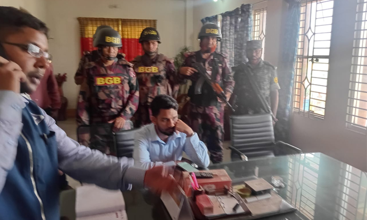 গাজীপুরে ফিলিংতেলের গরমিল স্টেশনে: বিজিবি’র অভিযানে জরিমানা