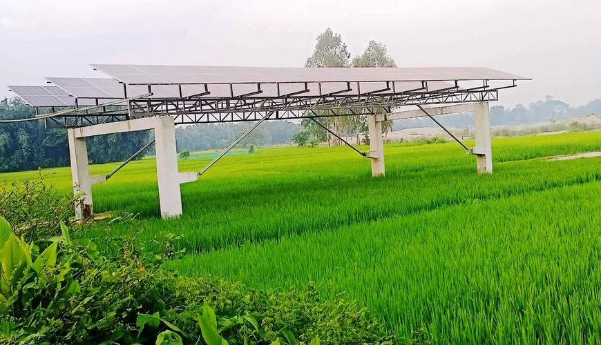 সৌরবিদ্যুতের মাধ্যমে সেচের ফলে এক মৌসুমে সাশ্রয় ৭৫ লাখ লিটার ডিজেল