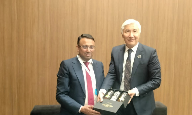 প্রধানমন্ত্রীর পররাষ্ট্র উপদেষ্টার সঙ্গে কিরগিজ প্রেসিডেন্টের বিশেষ দূতের সাক্ষাৎ